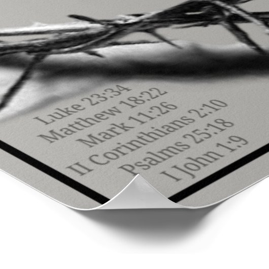 ポスターを許す ポスター (角)