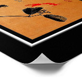 ポスターアジアヴィンテージアート歌川広重 ポスター (角)