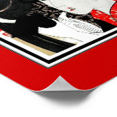 ポスターアジアヴィンテージ美術葛飾北斎日本 ポスター (角)