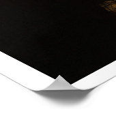 ポスターアフリカンサンセット2暖かく平和 ポスター (角)