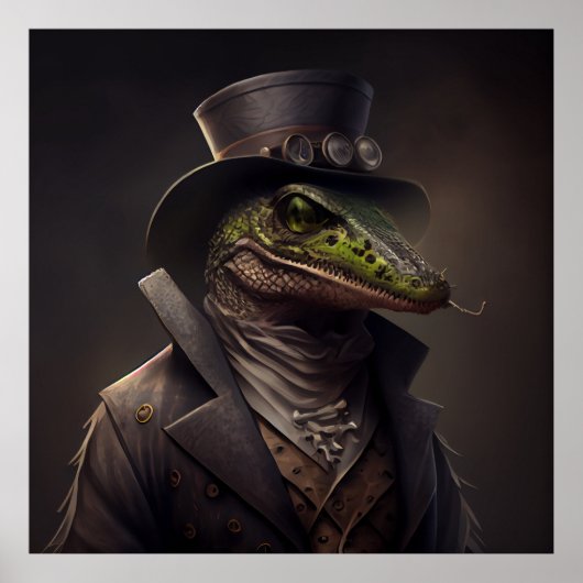 ポスターアリゲーター ポスター (正面)