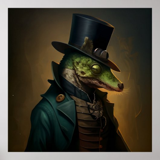 ポスターアリゲーター ポスター (正面)