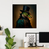 ポスターアリゲーター ポスター (ホームオフィス)