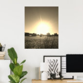 ポスターアートとデザインスタイル ポスター (ホームオフィス)