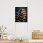 ポスターアートソルジャー ポスター (キッチン)