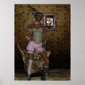 ポスターアートピンアップガールズヴィンテージガール2 ポスター (正面)