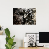 ポスターアート兵士 ポスター (ホームオフィス)