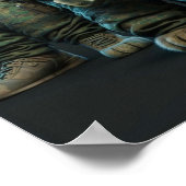 ポスターアート軍隊猫 ポスター (角)