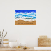 ポスターアート、海に連れて行って ポスター (キッチン)