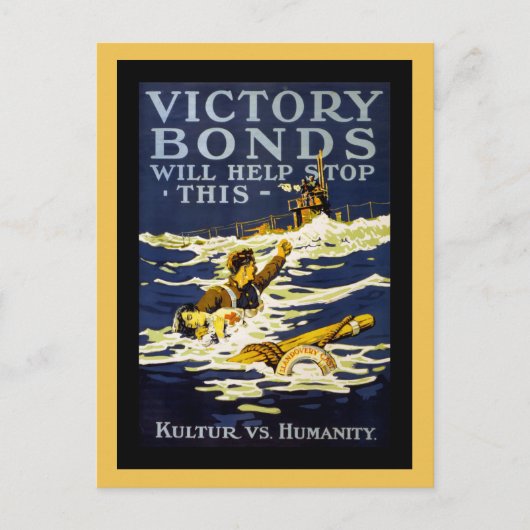 ポスターアートWWI ポストカード (正面)