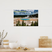 ポスターイエローストーンホットポット ポスター (キッチン)