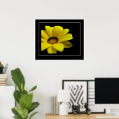 ポスターイエローデイジー ポスター (ホームオフィス)