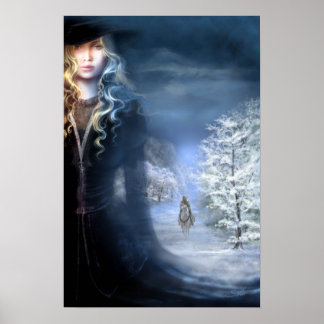 ポスターイルストラシオン「逃亡者」ソニア・ヴェルデュ ポスター