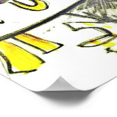 ポスターインヴォーグファッションイラストレーション ポスター (角)