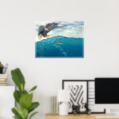 ポスターイーグル ポスター (ホームオフィス)