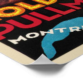 ポスターウィズヴィンテージスキーリゾーツプリント ポスター (角)