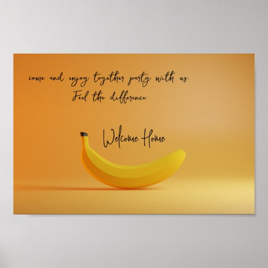 ポスターウェルカムホーム ポスター (正面)