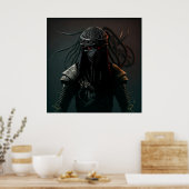 ポスターウォリアーファンタジー ポスター (キッチン)