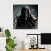 ポスターウォリアーファンタジー ポスター (ホームオフィス)