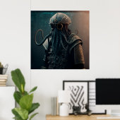 ポスターウォリアーファンタジー ポスター (ホームオフィス)