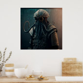 ポスターウォリアーファンタジー ポスター (キッチン)