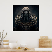 ポスターウォリアーファンタジー ポスター (キッチン)