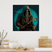 ポスターウォリアーファンタジー ポスター (キッチン)