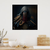 ポスターウォリアーファンタジー ポスター (キッチン)