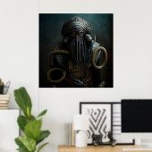 ポスターウォリアーファンタジー ポスター (ホームオフィス)