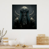 ポスターウォリアーファンタジー ポスター (キッチン)