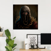 ポスターウォリアーファンタジー ポスター (ホームオフィス)