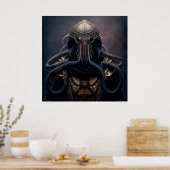 ポスターウォリアーファンタジー ポスター (キッチン)