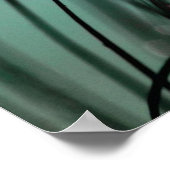 ポスターウォールアートシルバーダンデリオンボタニカル引用文 ポスター (角)