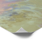 ポスターエイプリングザクロ絵を描ン効果 ポスター (角)