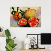 ポスターエイプリングザクロ絵を描ン効果 ポスター (ホームオフィス)