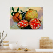 ポスターエイプリングザクロ絵を描ン効果 ポスター (キッチン)