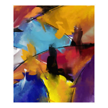 ポスターエキストラグランドモデレ「抽象芸術1412」