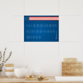 ポスターエコノアメリカ合衆国憲法米国国旗 ポスター (キッチン)