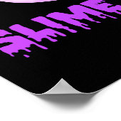 ポスターオールウィズスライムライフニースデザイン ポスター (角)