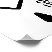 ポスターカップ気におもしろい空 ポスター (角)