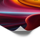 ポスターカラー混合グラフの色混合ガイド ポスター (角)