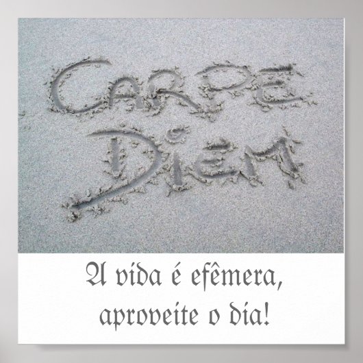 ポスターカルペディエム ポスター (正面)