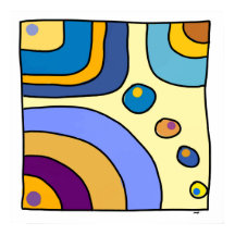 ポスターカレモイェンモデレ「バブルガムアート」