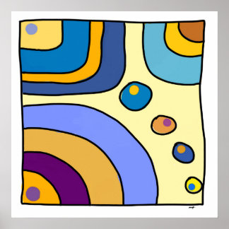 ポスターカレモイェンモデレ「バブルガムアート」 ポスター