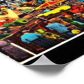 ポスターカーニバルアート5 ポスター (角)