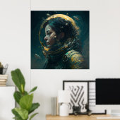 ポスターキャスク空間 ポスター (ホームオフィス)