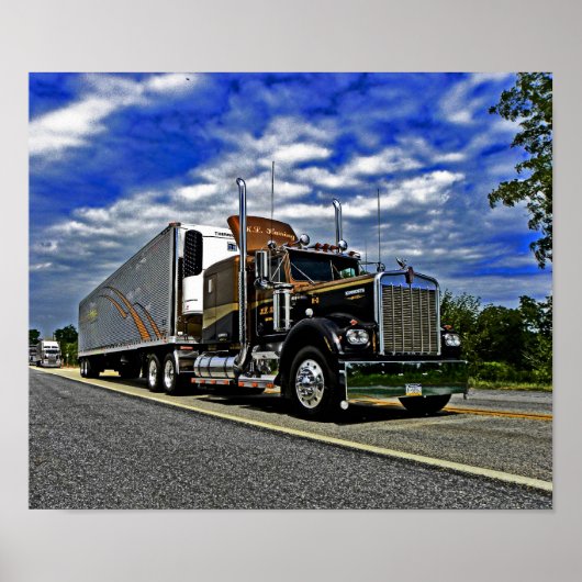 ポスタークラシックを貼り付ける ポスター (正面)