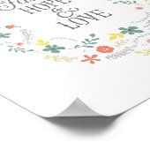 ポスタークリスチャン信仰希望ラブリース聖なる書物、 経典 ポスター (角)