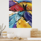 ポスターグランドモデール1510 「L'Aigle et les Colombs」 ポスター (キッチン)