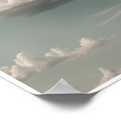 ポスターグリーンクラウドウォールアートルームデコール ポスター (角)